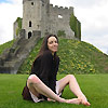 barefoot at Cardiff Castle 